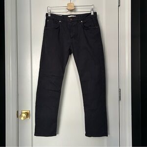 Billy Reid 5 Pocket Pant, Size 30, Navy